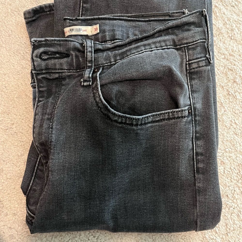 Levi's 724 High Rise Straight Jeans
